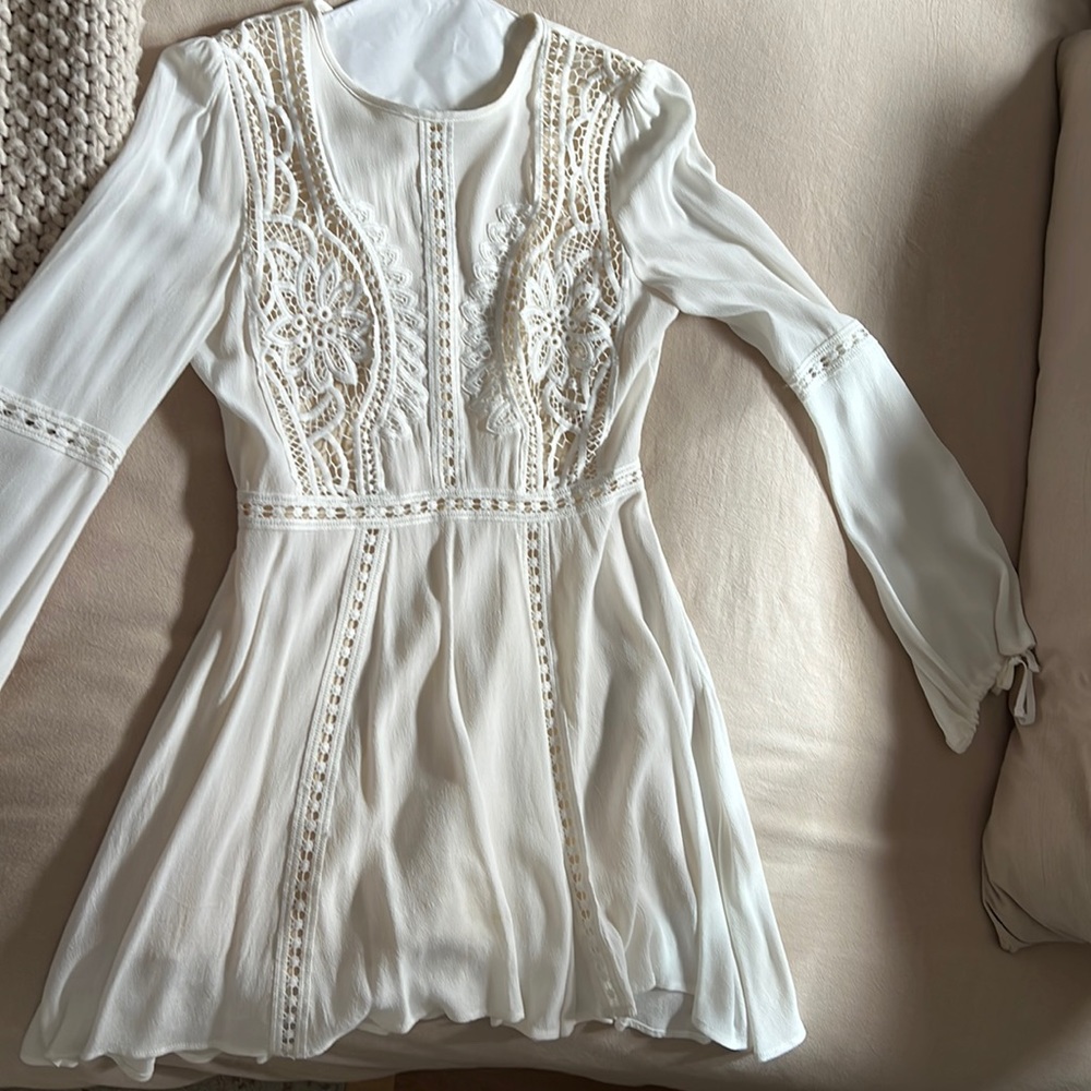White dress